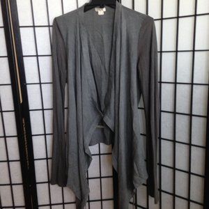 Soft Helmut Lang Comfy Asymmetrical Cardigan, M
